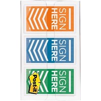 Post It Flag 3M 682 SH OBL Sign Here Flags Pack 60