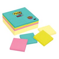 Post It Note 3M 654 24SSCYM 75 x 75mm Miami Collection Pack 24