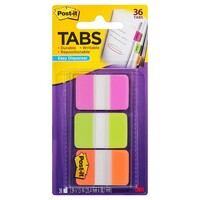 Post It Tab 3M 686 PGO Durable Index Tabs 66 Tabs Per Pack PGO