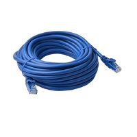 8Ware Cat6a UTP Ethernet Cable 20m Snagless Blue