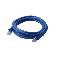 8Ware CAT6A UTP Ethernet Cable 30m Snagless Blue 10GbE RJ45 Network LAN Patch Lead Cord