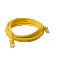 8Ware Cat6a UTP Ethernet Cable 3m Snagless Yellow