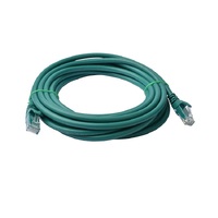 8Ware Cat6a UTP Ethernet Cable 5m Snagless Green