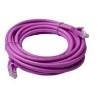 8Ware Cat6a UTP Ethernet Cable 5m Snagless Purple