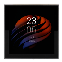 AKUBELA 4 TOUCH SCREEN 2 GANG IN GREY ZIGBEE GATEWAY ANDROID VERSION
