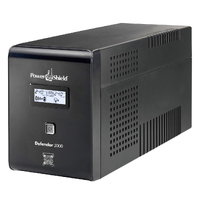 POWERSHIELD DEFENDER UPS, 2000VA, 1200W, 230V, LCD, AVR, USB, AU OUTLET(3), 2YR