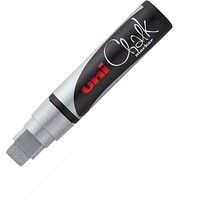 Liquid Chalk Marker Uniball Broad PWE17K Silver