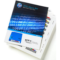 HP LTO6- BAR CODE LABEL PACK(QTY:100 ,10 CLEAN) UNIQUELY SEQUENCED