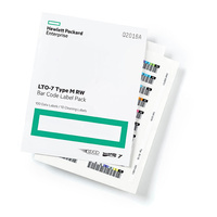 HPE LTO-7 TypM RW Bar Code Label 100 Data labels and 10 Cleaning labels