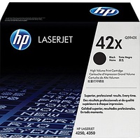 HP 42X BLACK TONER 20000 PAGE YIELD FOR LJ 4240 4250 & 4350