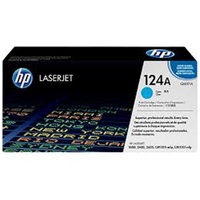 HP 124A CYAN TONER 2000 PAGE YIELD FOR CLJ 1600 2600 2605
