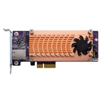 SINGLE-PORT 10GBE DUAL M.2 2280 PCIE SSD EXPANSION CARD