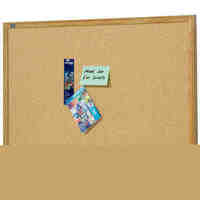 Corkboard 1200mm x 900mm Quartet Oak Frame QT304