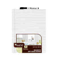 Whiteboard Tile Magnetic Quartet 216x280mm Ruled White