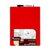 Whiteboard Tile Magnetic Quartet 216x280mm Red 