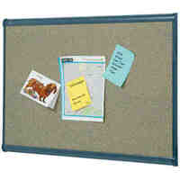 Cork Board Prestige Graphite 1200 x 900mm Quartet QTB244G