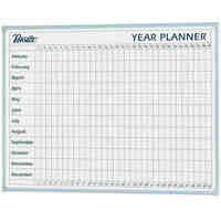 Year Planner Penrite 1200 x 900mm QTYEAR1209
