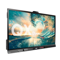 SMART Board QX075 Pro series interactive display with iQ 5Y Assure And SWC-120UHD Camera