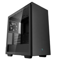 Deepcool CH510 Mid-Tower ATX Case, ABS+SPCC+Tempered Glass, 1 x 120mm Pre-Installed Fans, 2 x 3.5' Drive Bays, 7 x Expansion Slots