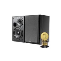 Edifier R1100 Active Studio Bookshelf Speaker Set - Classic Design and Build Quality, Dual RCA, 3.5mm AUX, RMS 21Wx2 (DRC ON) ,65Hz-20KHZ (±6dB)