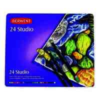 Pencil Derwent Studio Coloured 32197 Tin 24 