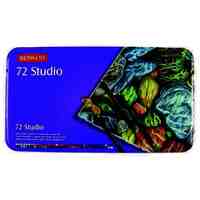 Pencil Derwent Studio Coloured 32201 Tin of 72