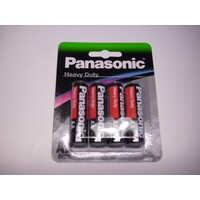 Battery Panasonic Heavy Duty AA Size Pack of 4