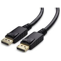 8Ware DisplayPort DP Cable 2m Male to Male 1.2V 30AWG Gold-Plated 4K High Speed Display Port Cable for Gaming Monitor Graphics Card TV PC Laptop