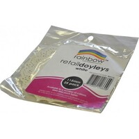 Doyleys White 115mm 12 Packs Each 25