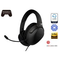 ASUS ROG STRIX GO CORE 3.5mm Gaming Headset, Foldable Design, Discord and Teamspeak Optimised Microphone, PC MAC PS4 Xbox One, Nintendo Switch