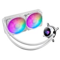 ASUS ROG STRIX LC II 240 ARGB WHITE EDITION All-in-one Liquid CPU Cooler, Dual 120mm RGB Fan, Aura Sync, LGA 1700/1200/1150/1151/1152/1155/AM4/AM5/TR4