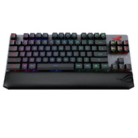 ASUS X807 STRIX SCOPE RX TKL WL D/RD/US Wireless Deluxe Gaming Keyboard, 80% TKL For FPS Gamers, ROG RX Mechanical Switches, RGB
