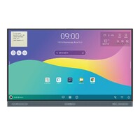 BENQ 65 RP6504 4K UHD 450NITS 12001 CONTRAST 40 POINT TOUCH ANDROID 13 WITH WIFI DONGLE