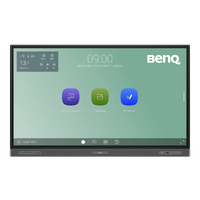 BENQ 75 RP7503 4K UHD 450NITS 12001 CONTRAST 40 POINT TOUCH ANDROID 11 WITH WIFI DONGLE