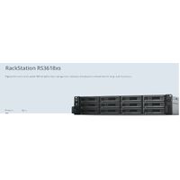 Synology RackStation RS3618xs 12-Bay 3.5' Diskless 4xGbE NAS (2U Rack), Intel Xeon D-1521 quad-core, 8GB RAM,2 x USB3.0, Scalable- with SRS