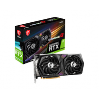 MSI nVidia Geforce RTX 3060 Ti GAMING X 8GB LHR Video Card, 1770 MHz Boost Clock, GDDR6, PCI-E 4.0, 3x DisplayPort 1.4, 1x HDMI 2.1