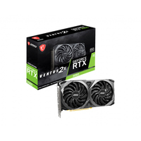 MSI nVidia Geforce RTX 3060 VENTUS 2X OC 12GB Video Card, PCI-e 4.0, GDDR6, 1807 MHz Boost Clock, 3x DisplayPort 1.4, 1x HDMI 2.1