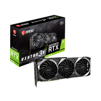 MSI nVidia GeForce RTX 3070 VENTUS 3X OC 8GB LHR Video Card, 1755 MHz Boost Clock, GDDR6, PCI-E 4.0, 3x DisplayPort 1.4a, 1x HDMI 2.1