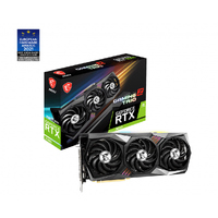 MSI nVidia Geforce RTX 3080 GAMING Z TRIO rev 2.0 10G LHR Video Card, PCI-E 4.0, 1830 MHz Boost Clock, 3x DIsplayPort 1.4a, 1x HDMI 2.1,