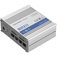 Teltonika RUTX11 - Instant LTE Failover | Reliable and Secure CAT6 Dual SIM 4G LTE Router/Firewall with Dual Band WiFi 802.11ac, GNSS/GPS and Bluet