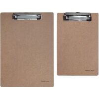 Clipboard Masonite MDF A4 Razorline/ Deli RZ9226 Small Clip with plastic corner paper grips