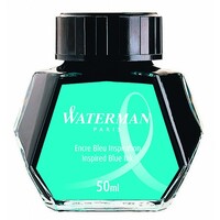 Ink Waterman 50ml Bottle Erasable Florida Blue / Serenity Blue 
