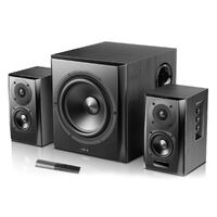 Edifier S351DB 2.1 Bluetooth Multimedia Speakers w/Subwoofer - 3.5mm/Optical/BT 4.1 AptX Wireless Sound/ Remote Control/8inch Booming Subwoofer