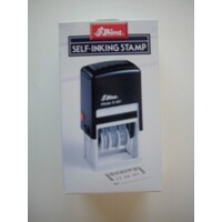 Stamp Shiny Self Inking Daters Received S402