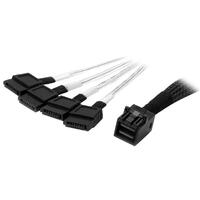 STARTECH 1M INTERNAL MINI SAS TO SATA CABLE - SFF-8643 TO 4X SATA LTW