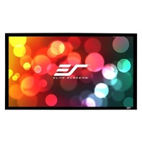200 FIXED FRAME 169 PROJECTOR SCREEN CINEWHITE SABLE FRAME B2