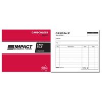Cash Sale Book Carbonless Duplicate 4 x 5 Impact SB310