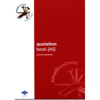 Quotation Book A5 Zions Small Business Essentials SBE2