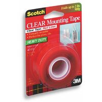 Mounting Tape 3M Clear Permanent Heavy Duty 25mm x 1.5M 410H/ 4010 