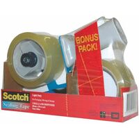 Packaging Tape Dispenser Scotch General Purpose VPD1/BPS1 Bonus 2 Rolls Tape